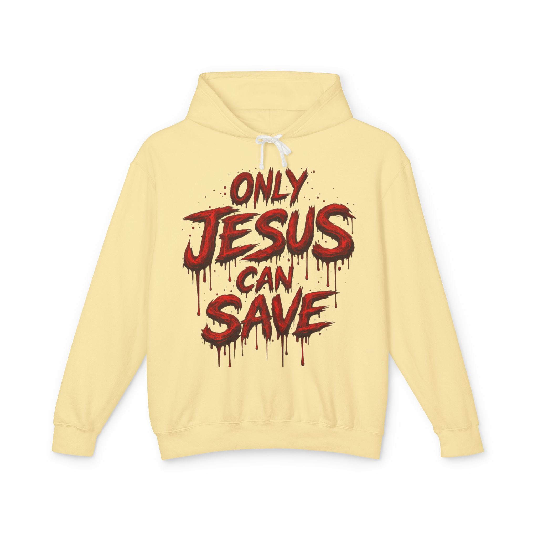 Only Jesus can save hoodie / blood of Jesus