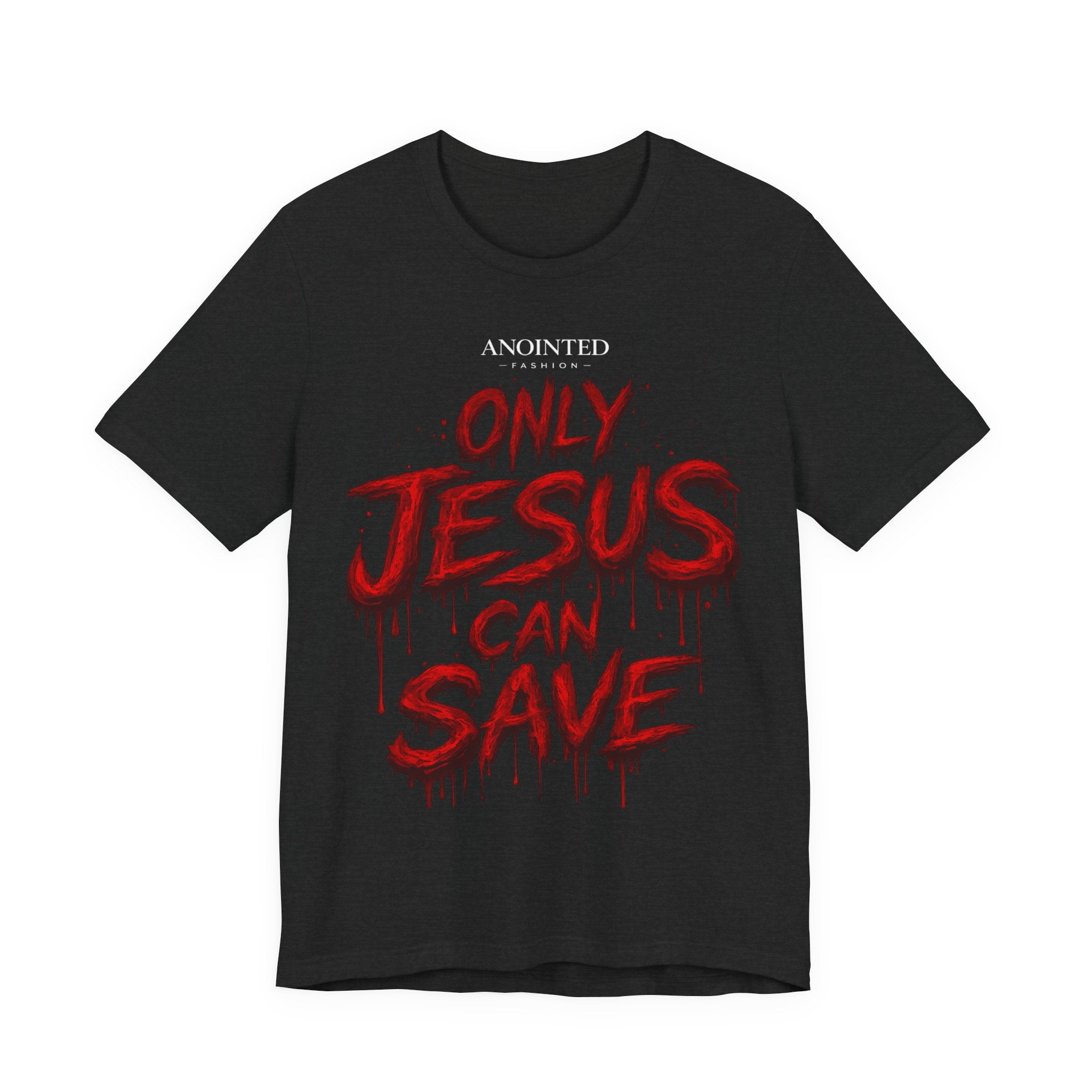 JESUS SAVES FRONT AND BACK MESSAGE
