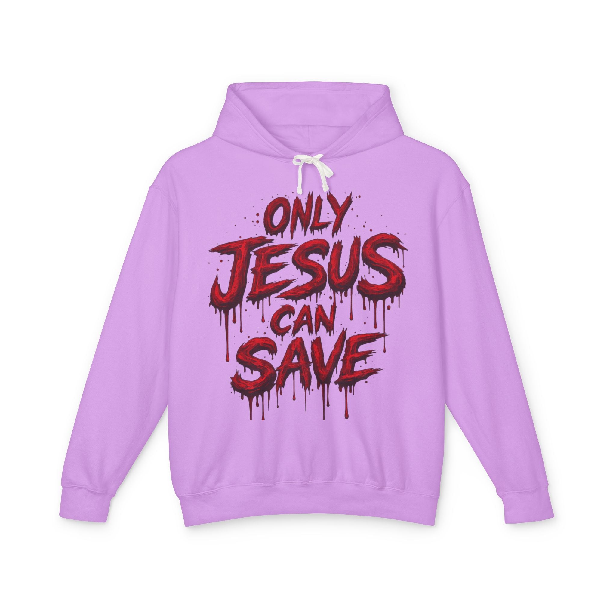 Only Jesus can save hoodie / blood of Jesus
