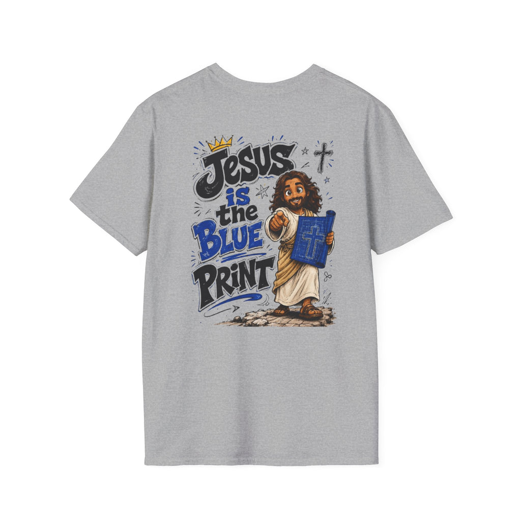 Jesus Blue Print / Small Letters