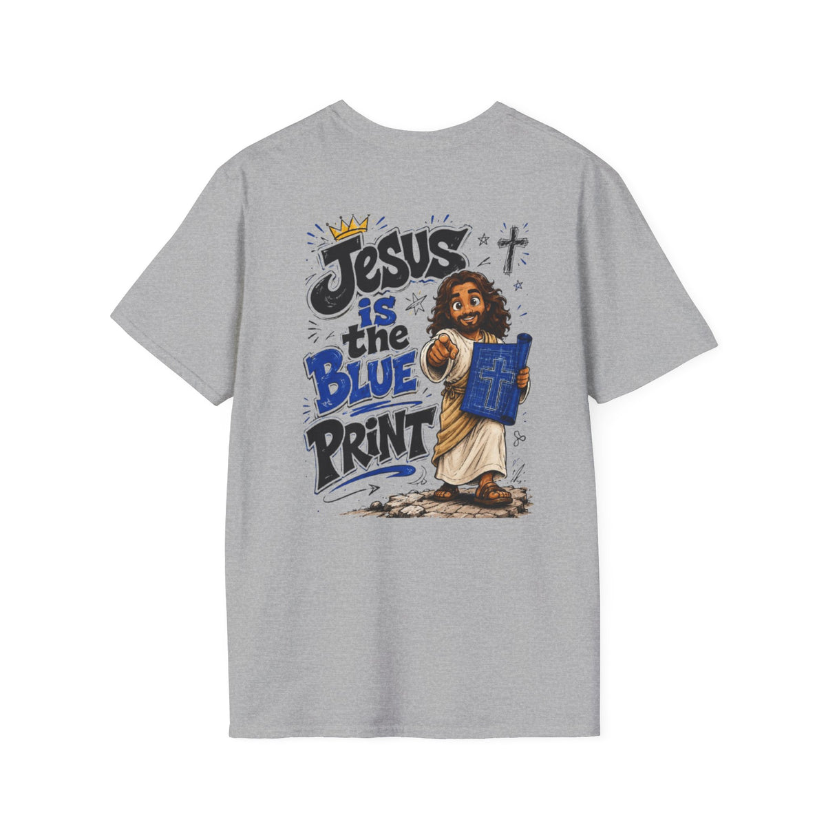 Jesus Blue Print / Small Letters