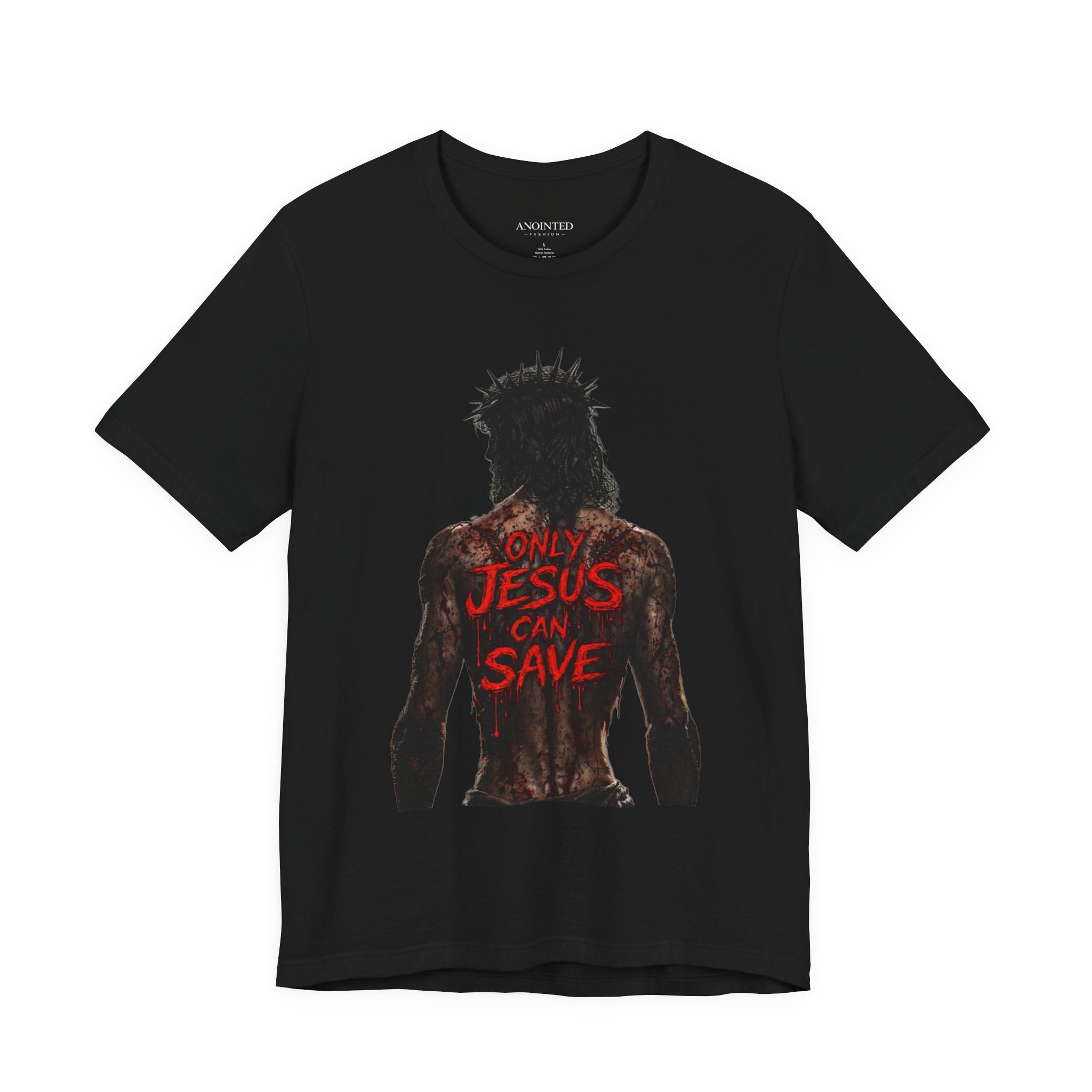 BOLD COLOR ONLY JESUS CAN SAVE