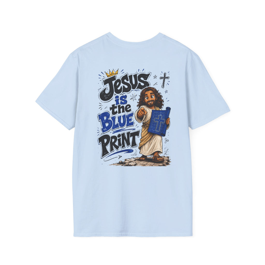 Jesus Blue Print / Small Letters